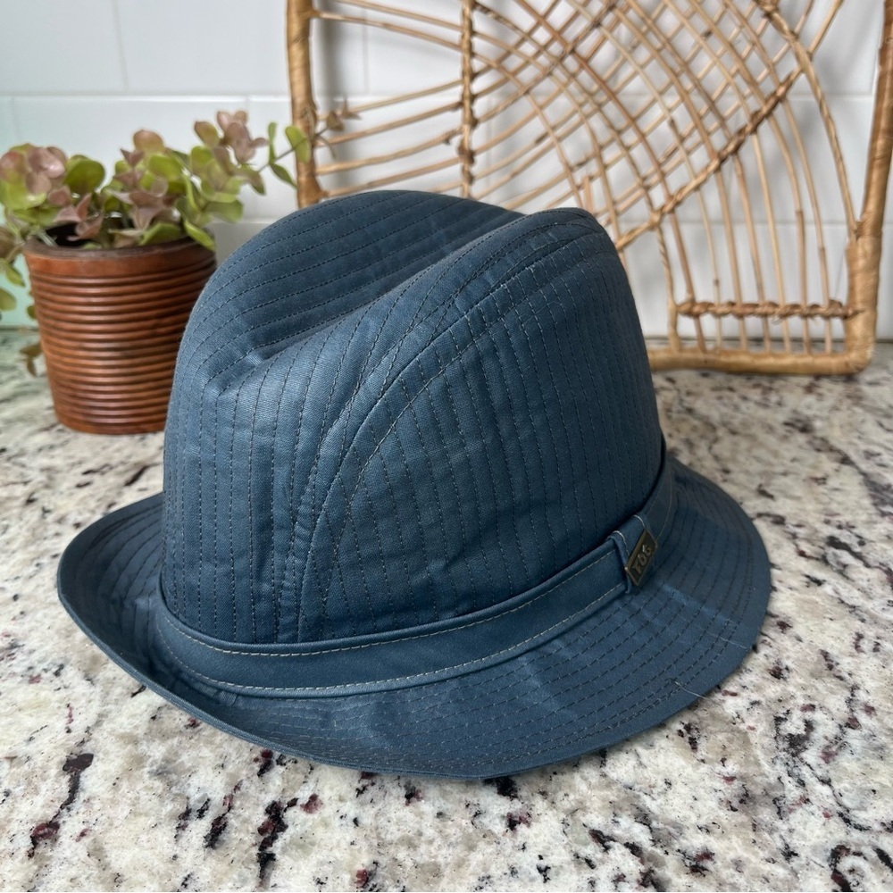 Vintage London Fog Quilted Fedora